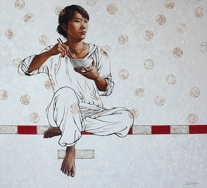 Craig-Thomas-Gallery_Lim-Khim-Ka-Ty_Day-Dream_2013_Oil-on-canvas_-140-x-155-cm