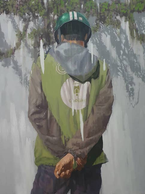 NVS_Chu Nhat_Sunday _2019_Oil on canvas_160 x 120 cm