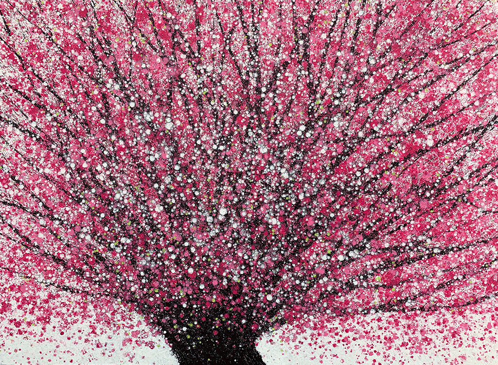 Lieu-Nguyen_Hoa-Dao_Cherry-Blossoms_2020_Arcylic-on-canvas_110-x-150-cm