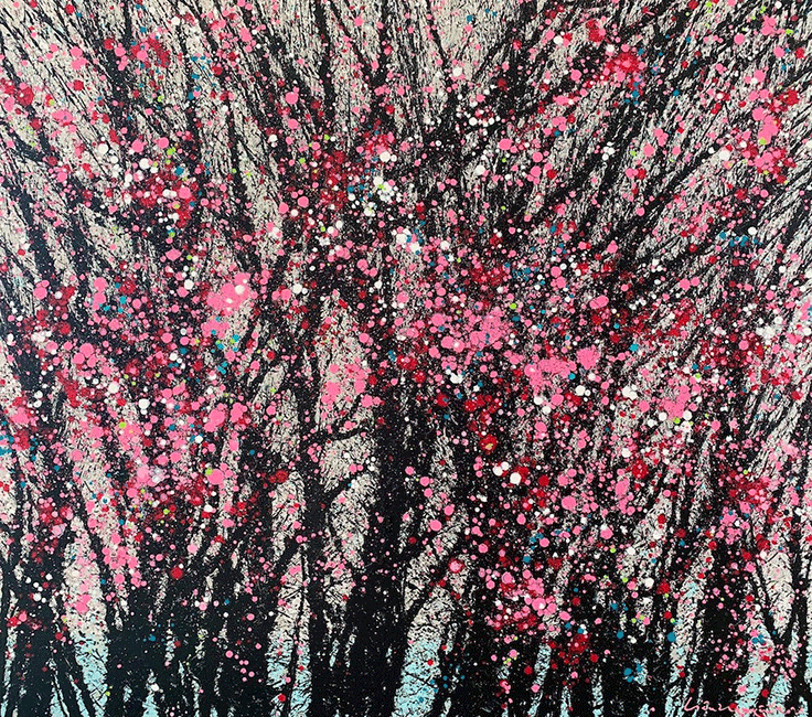 Lieu-Nguyen_Cherry-Blossoms-4_2020_Acrylic-on-canvas_140-x-160-cm-copy